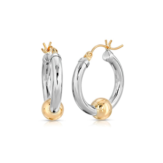 Two-Tone Cape Cod Classic Single Ball Hoops