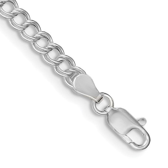 Sterling Silver Double Link Charm Bracelet – Cape Cod Jewelers