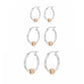Rose Gold Cape Cod Thin Hoops