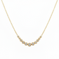 14K Gold Diamond Graduated Necklace