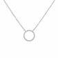 14K Gold + Diamond Petite Eternity Necklace