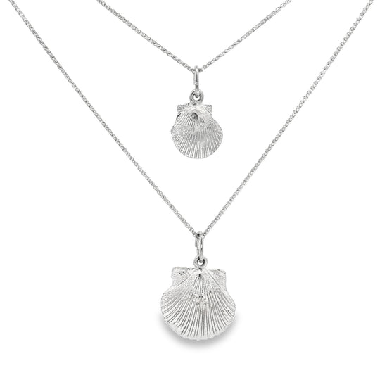 Sterling Silver Cape Cod Scallop Charm