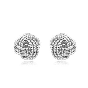 Twisted Love Knot Earring