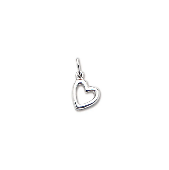 Sterling Silver Heart Charm