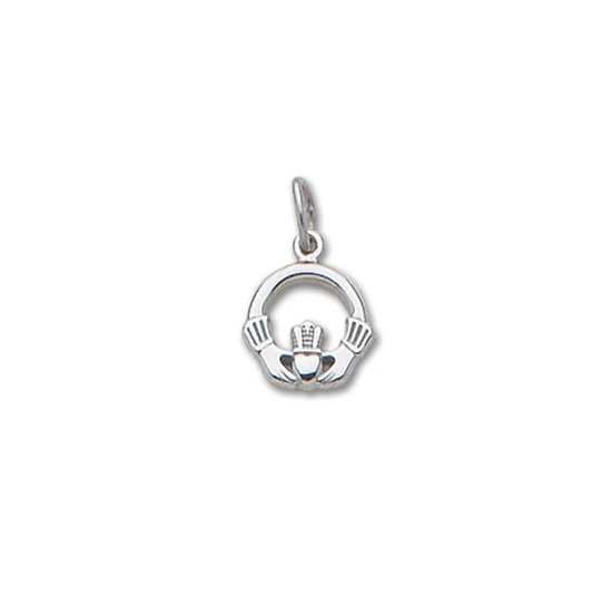 Sterling Silver Claddagh Charm