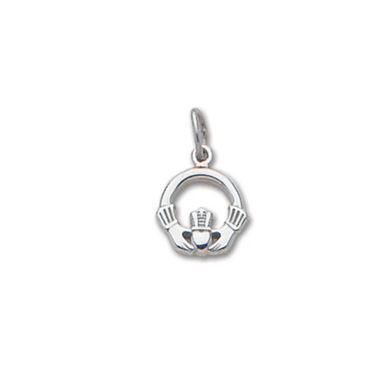 Sterling Silver Claddaugh Charm