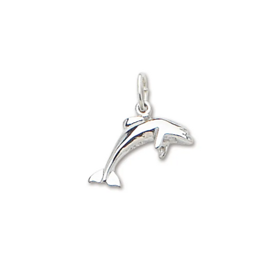 Sterling Silver Dolphin Charm