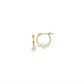 Petite Gold + Pearl Hoops