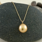 14K Golden South Sea Pearl Necklace