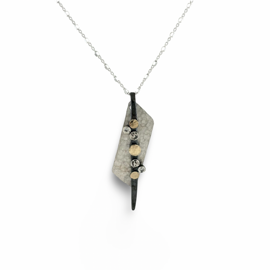 Sand Stories Mixed Metal Necklace