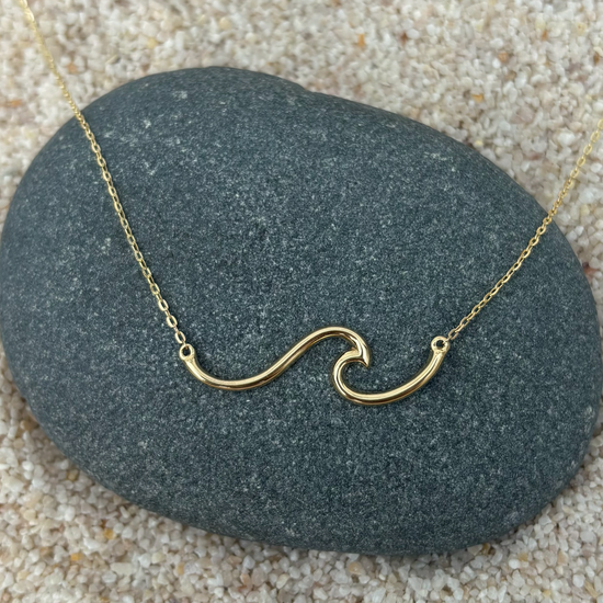 14K Gold Smooth Sailing Necklace