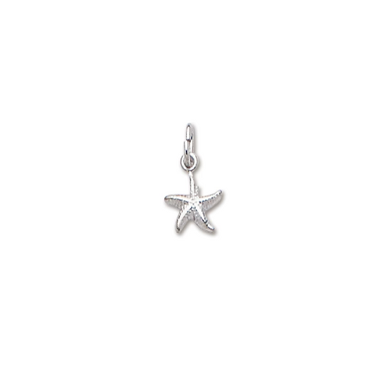 Sterling Silver Starfish Charm