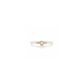 Two Tone Petite Diamond Stacker Ring