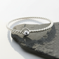 Slim Twisted Loop Bracelet