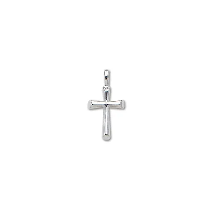 Sterling Silver Rounded Cross