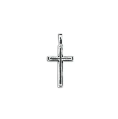 Sterling Silver Outline Cross