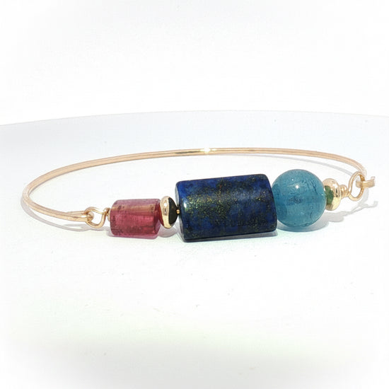 Sea Blossom Gem Hook Bracelet