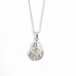 Solid Silver Oyster Necklace