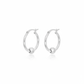 Sterling Silver Cape Cod Thin Hoops