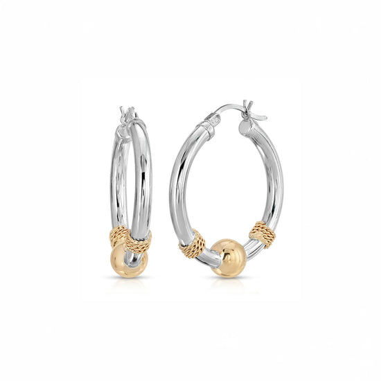 Cape Cod Hoops with Nautical Rope