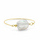 Square Pearl Gem Hook Bracelet