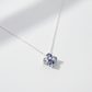 Sterling Silver Cape Cod Hydrangea Necklace