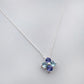 New! Iolite Cape Cod Hydrangea Necklace