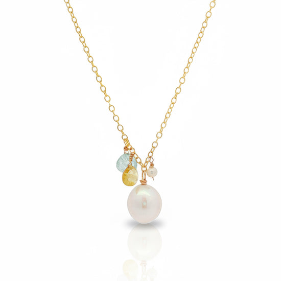 Sea and Sun Pearl Necklace