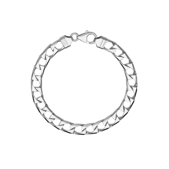 Square Curb Link Bracelet