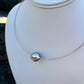 Tahitian Keshi Pearl Collar Necklace