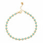New! Petite Turquoise Bezel Bracelet