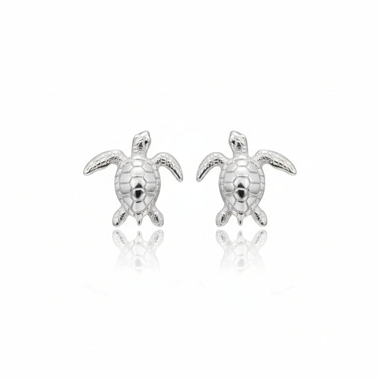 Petite Turtle Stud Earrings