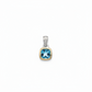 Two Tone Blue Topaz Necklace