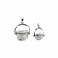 New! Two Tone Nantucket Basket Pendant