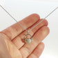 New! Two Tone Nantucket Basket Pendant