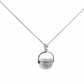 New! Two Tone Nantucket Basket Pendant