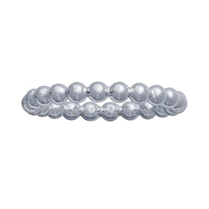 Sterling Silver Beaded Ring