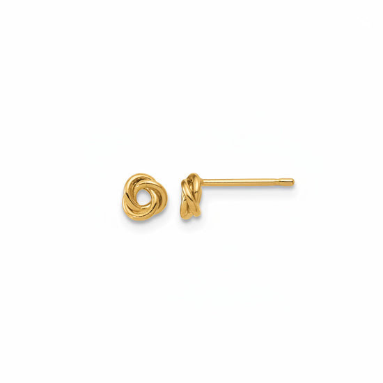 Petite Love Knot Gold-Filled Earrings