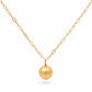 Golden Light Pearl Necklace