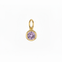 Petite Birthstone Charm - Amethyst (Feb.)