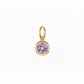 Petite Birthstone Charm - Amethyst (Feb.)