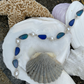 Necklace with white pearls