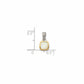 Two Tone White Opal Necklace
