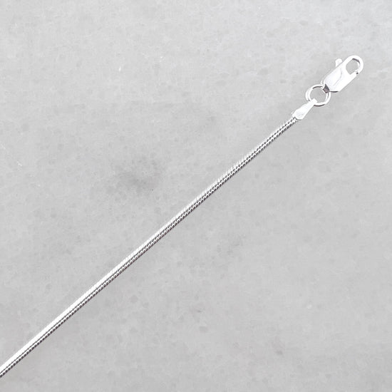 1.9 mm Sterling Silver Snake Chain