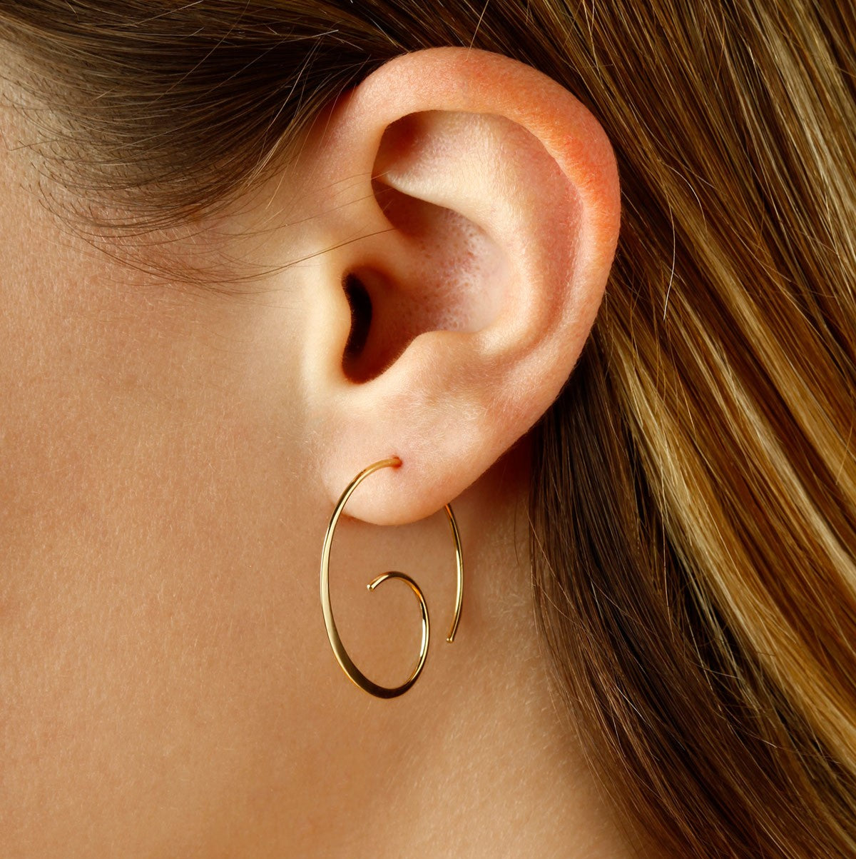 Waterproof Statement Hoop Earrings - Camillaboutique