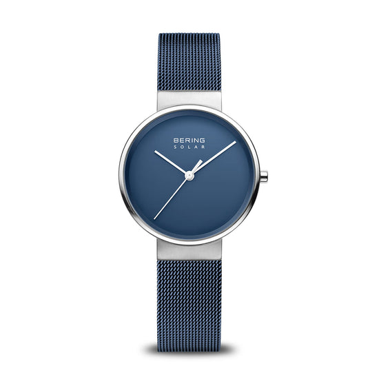 Blue Solar Bering Watch