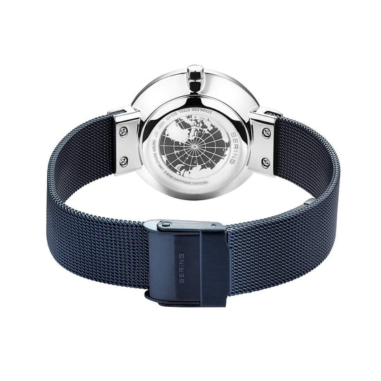 Blue Solar Bering Watch