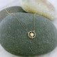14k Gold Petite Compass Necklace