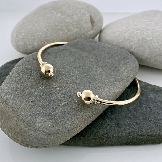 All 14k Gold Cape Cod Cuff Bracelet