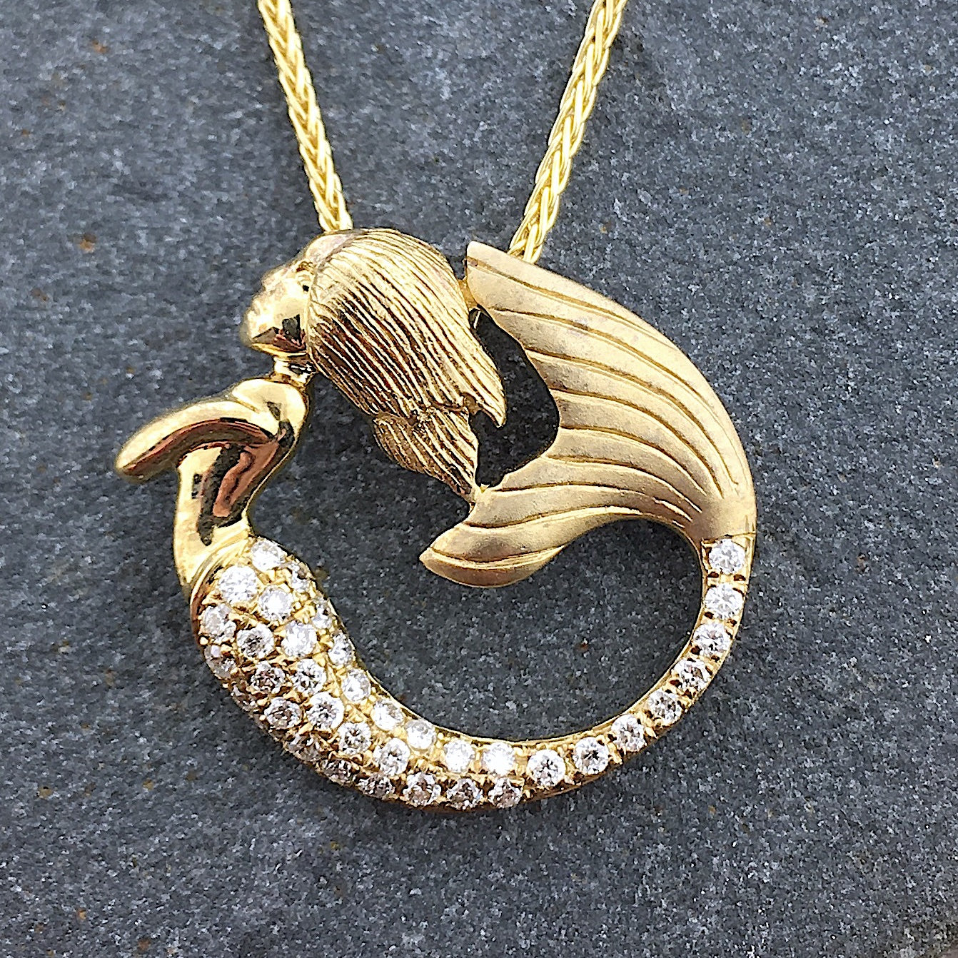 Gold Mermaid Necklace – Josephine Alexander Collective